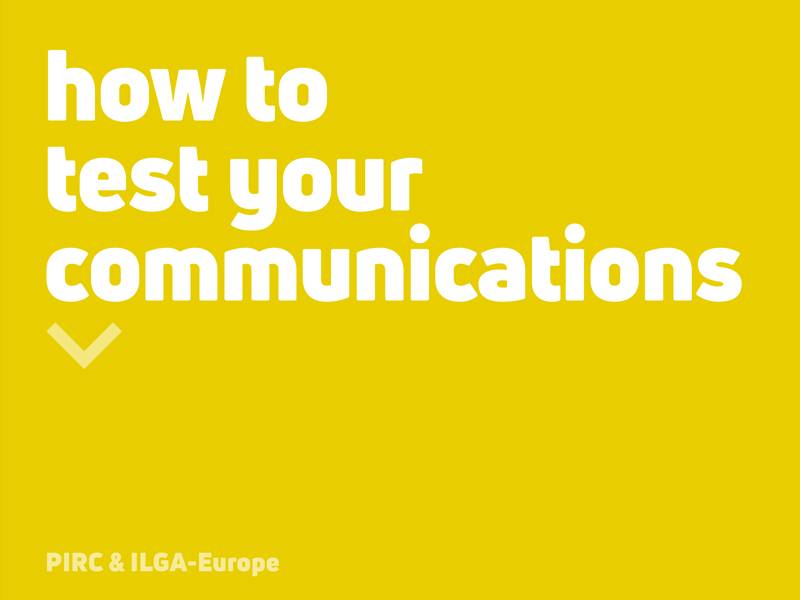 Toolkit - How to Test Your Communications